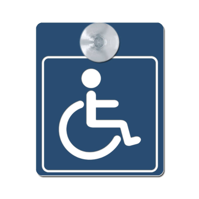 Handicap 100x120mm